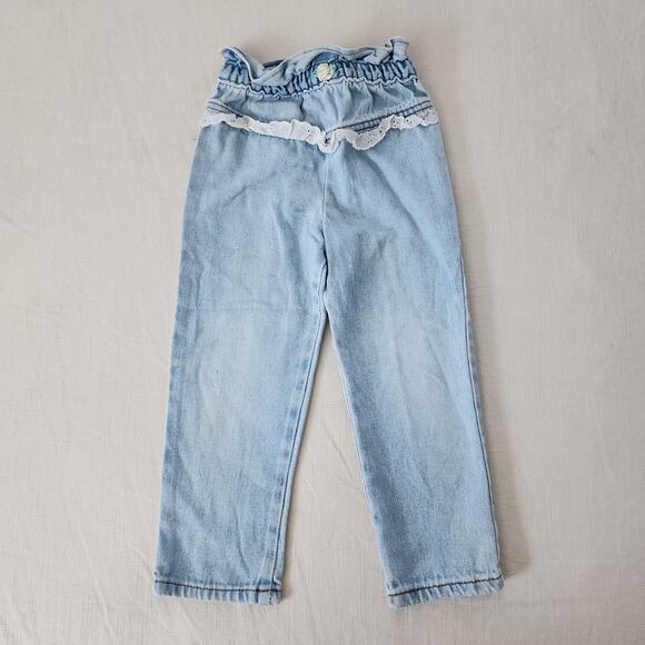Vintage Other - Vintage Girly Paperbag Jeans 3t